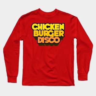 ChickenBurgerDisco Logo Long Sleeve T-Shirt